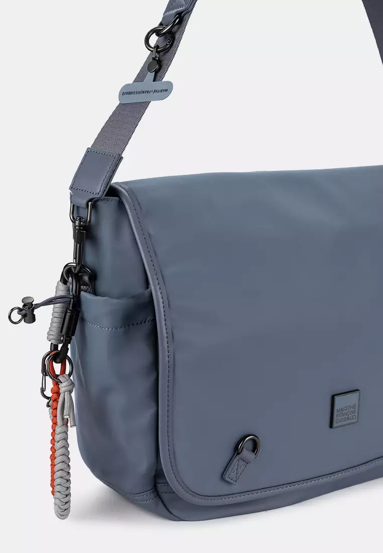 Buy Marithe + Francois Girbaud Men's NEU Messenger Bag Cloud Blue