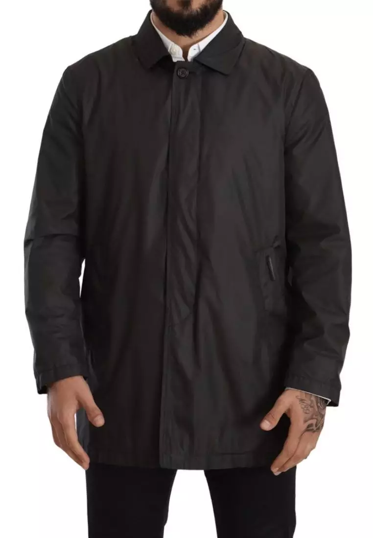 Mens trench clearance coat jacket