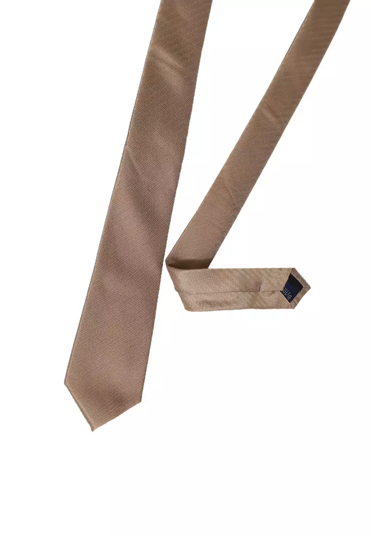 Byford Mens Micro Polyester Neck Tie 6.5 - 3026004A-80Taupe