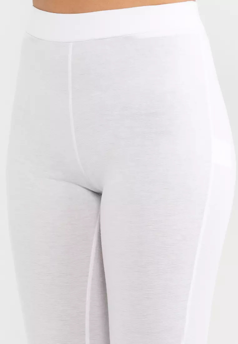 Buy ZALIA BASICS Slim Fit Inner Leggings in White 2024 Online