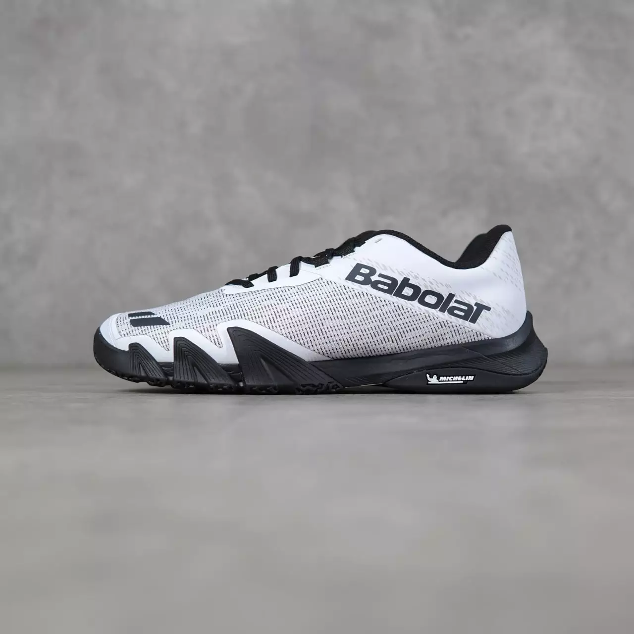 Sepatu BABOLAT JET VIVA WHITE BLACK PADEL SNEAKER 100% ORIGINAL