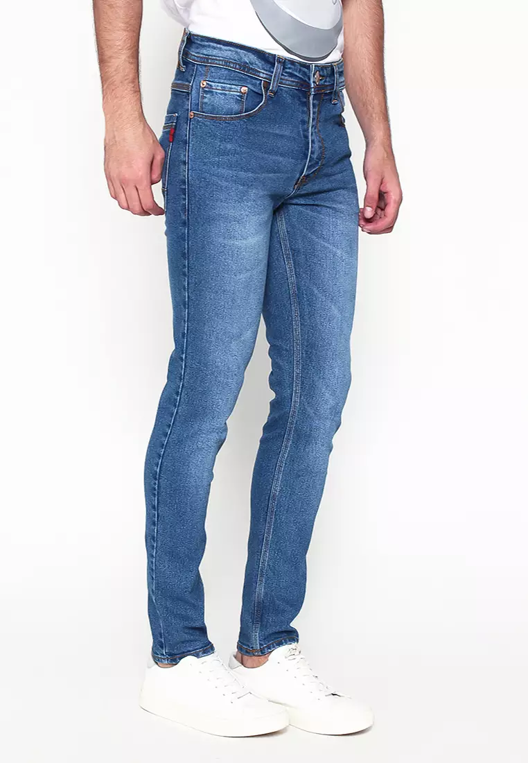 Jeans Pria Slim Fit Legend Soft Denim 133257