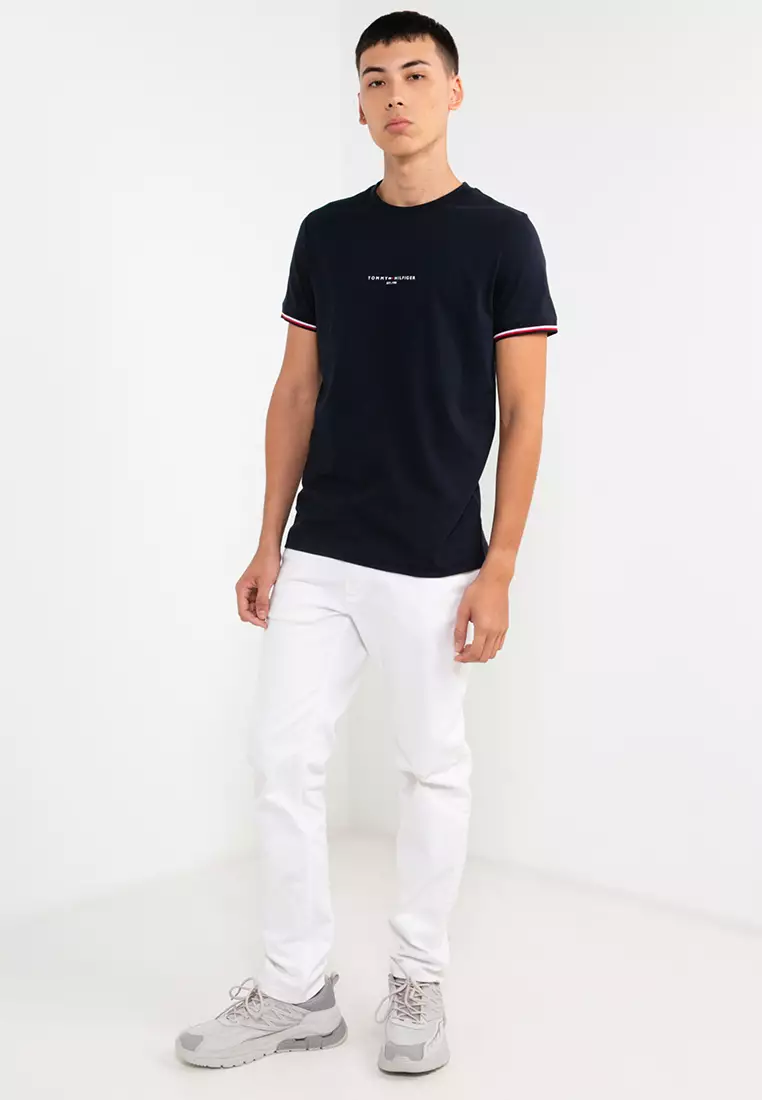 Tipped Slim Fit T-Shirt - Tommy Hilfiger Apparel
