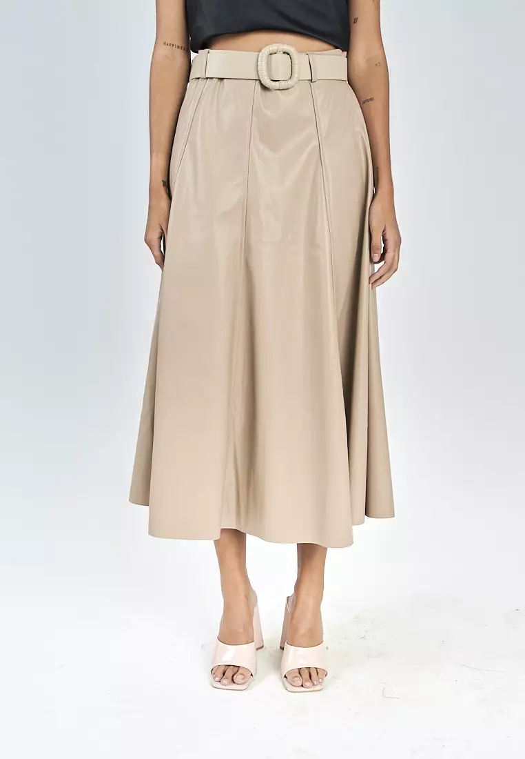 Beige 2024 skirt zippers