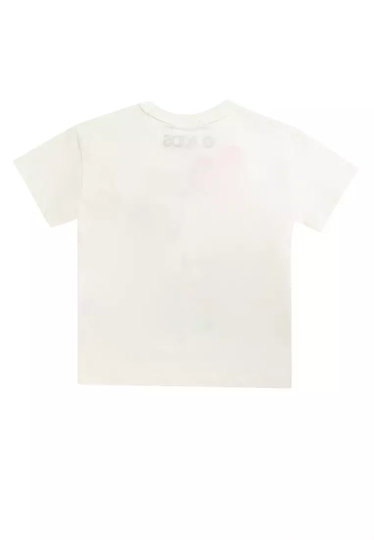 License Drop Shoulder Short Sleeves Tee