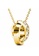 Krystal Couture gold KRYSTAL COUTURE Gold Interlock Ring Pendant Necklace Embellished with Swarovski® Crystals 7C4D6AC438965EGS_3