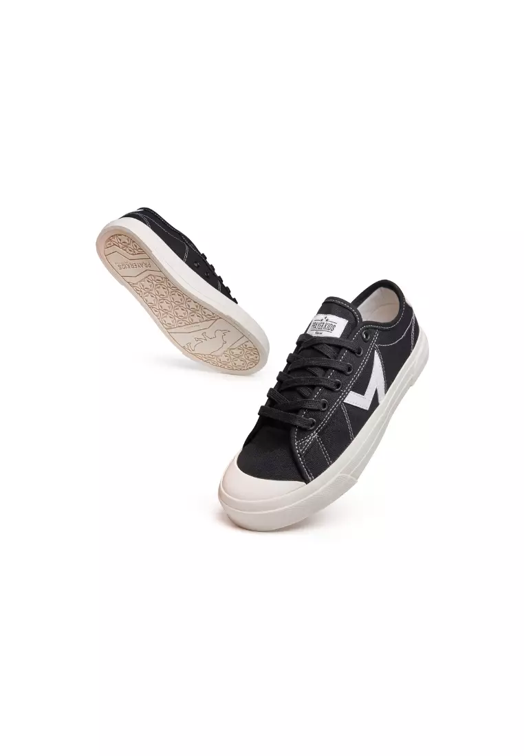 Kecot 02 Ox Black White - Sepatu Sneakers Pria Wanita - Unisex