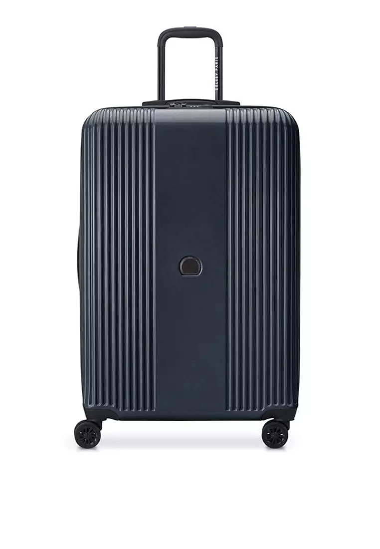 Buy Delsey Ophelie EU Ink Blue 77cm Non Expandable Large Luggage
