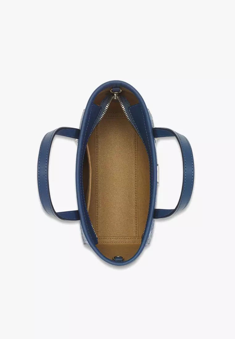 Toni Top-Zip Shopper in Visetos