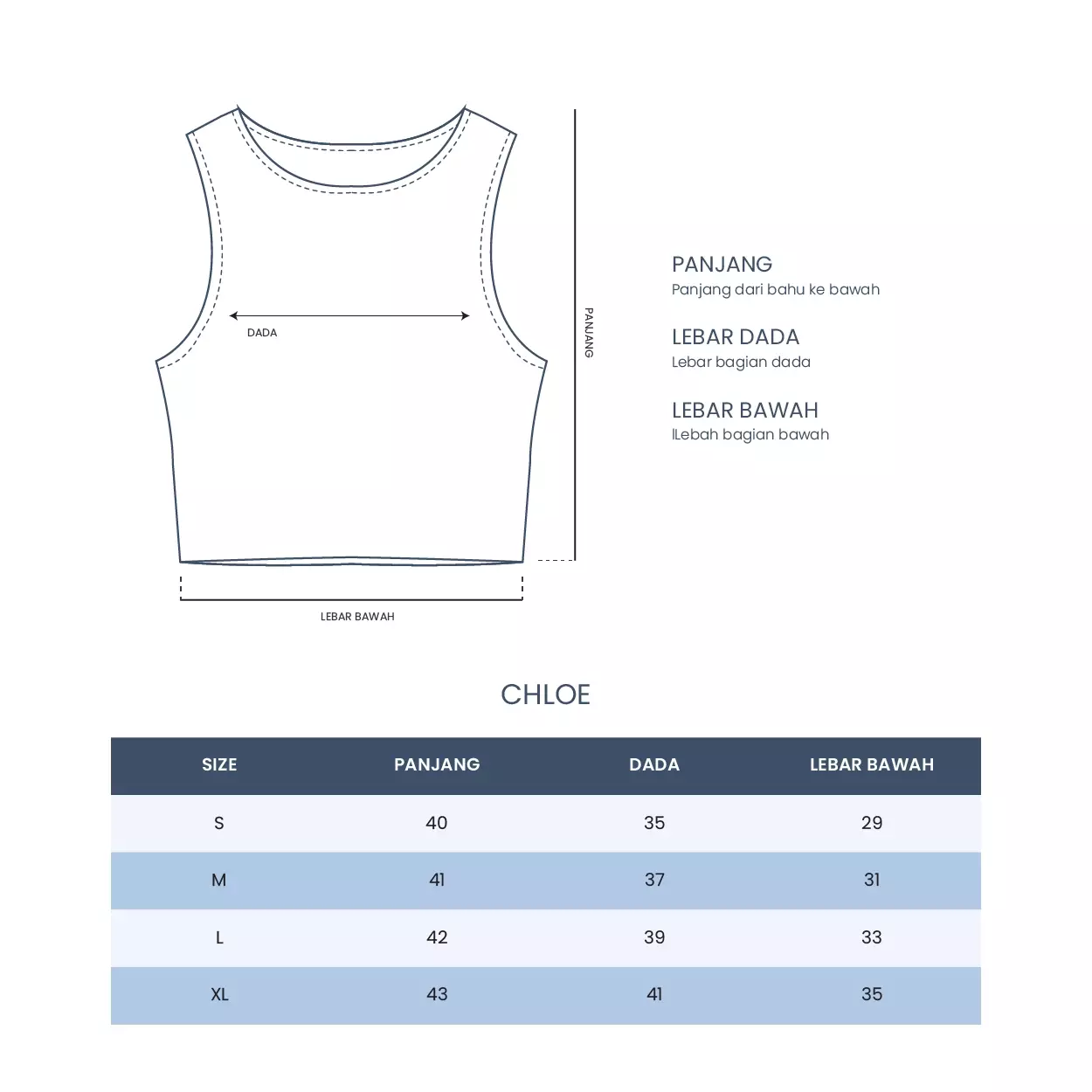 FOD - Tanktop Wanita Chloe 11175F4WH