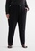 Mis Claire black Mis Claire Plus Size Tammie FLEXI Tapered Pants - Black F1267AA6B1F3A1GS_1