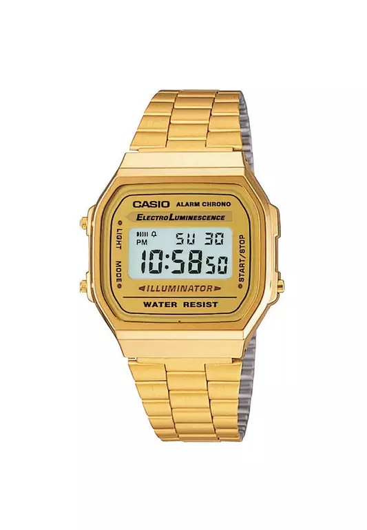 Casio Vintage Digital Watch (A168WG-9W)