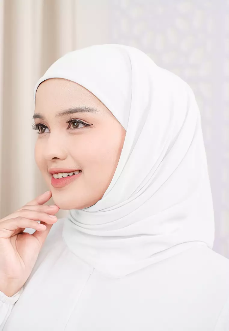 HIJAB INSTAN ALINE - WHITE