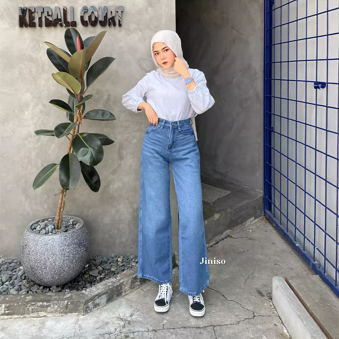 Highwaist Baggy Loose Jeans 653 PLAYDATE