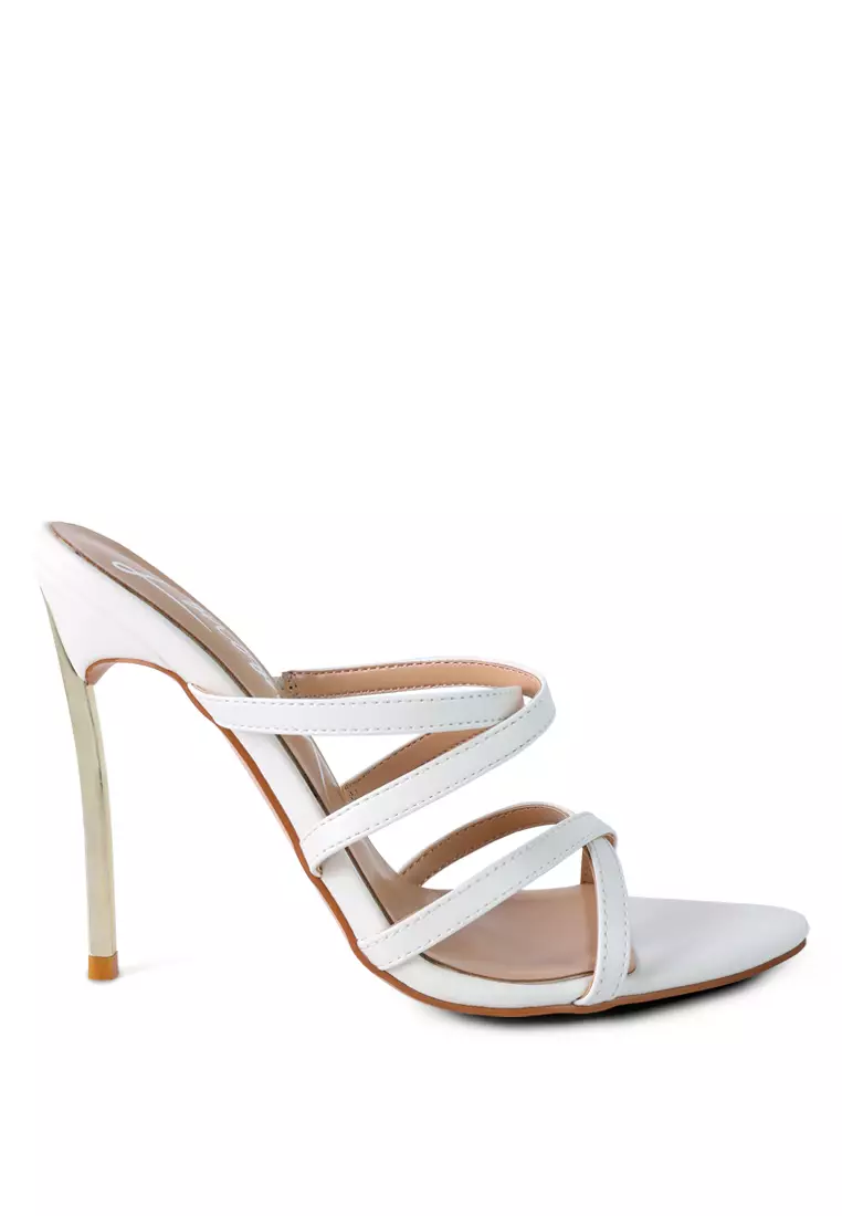 Pointed on sale heeled sandals