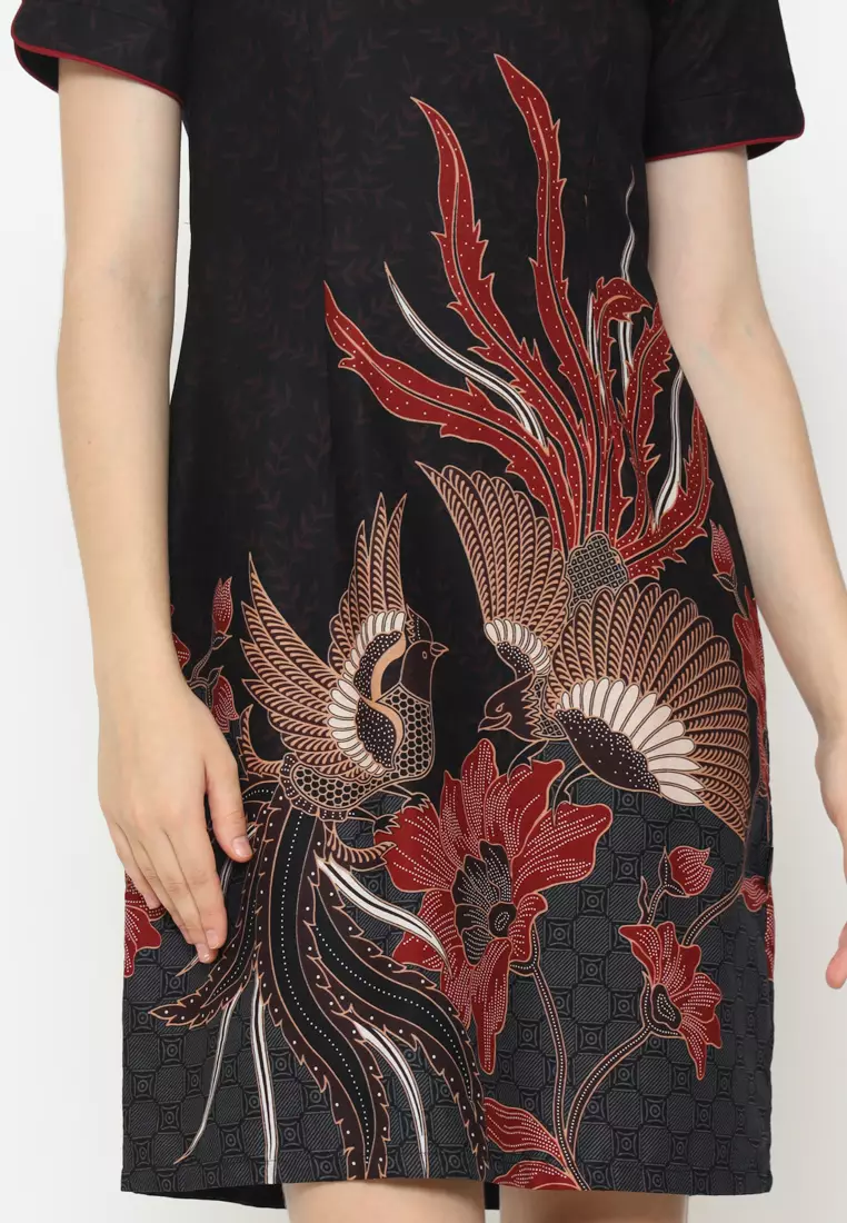 MY AKSA BATIK WANITA DRESS FURING NATHALIE NICHOLAS