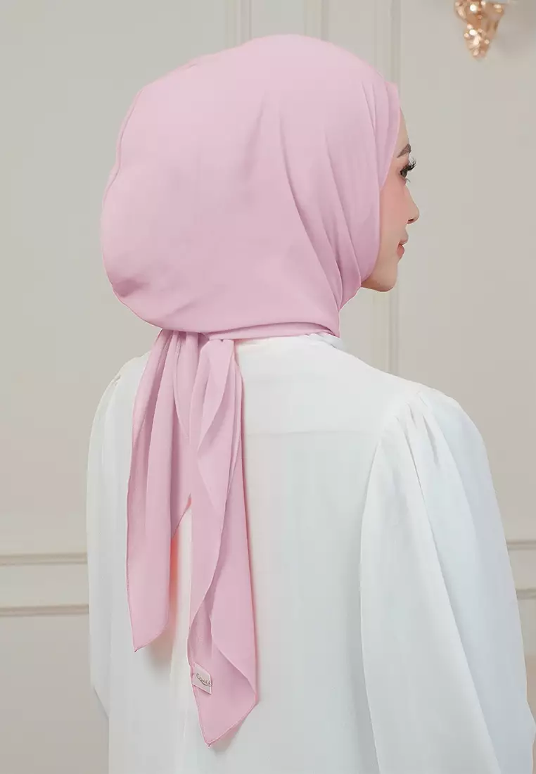 HIJAB INSTAN MAGNET SYIFA - PALE PINK