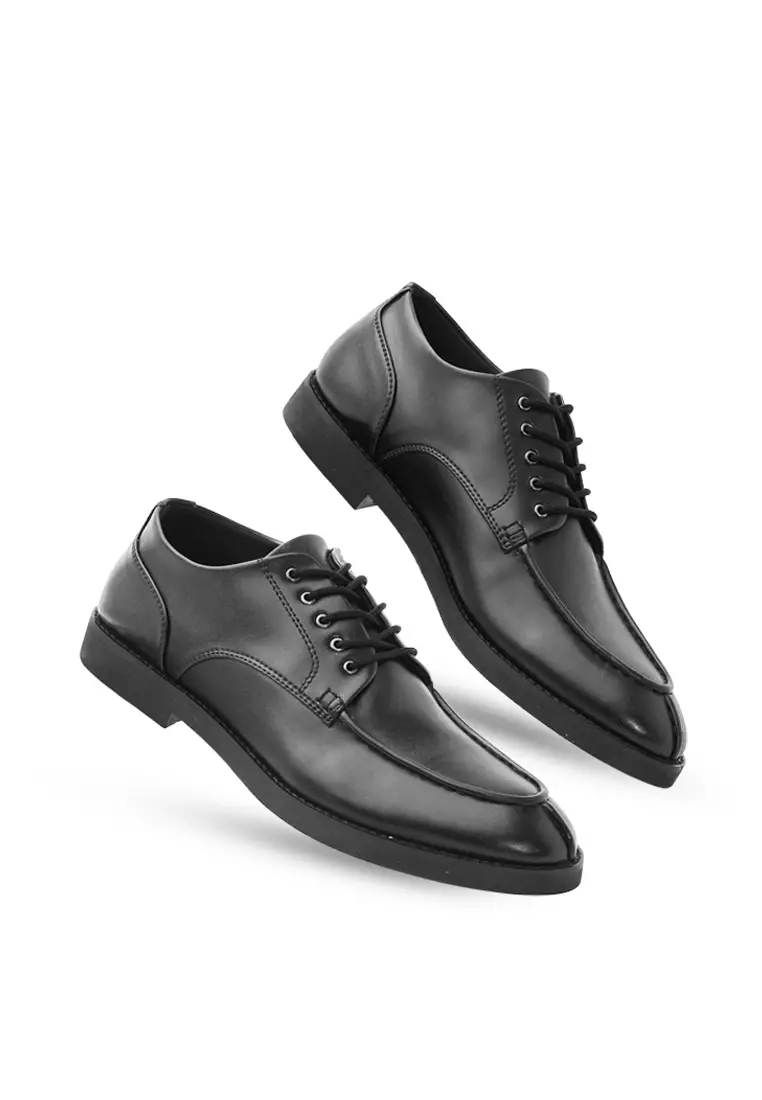 Jual Lvnatica Harvard Black Derby Shoes Original 2024 | ZALORA Indonesia