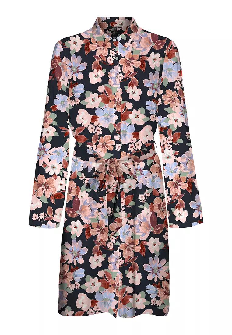 Buy Vero Moda Floral Shirt Dress 2023 Online | ZALORA Philippines