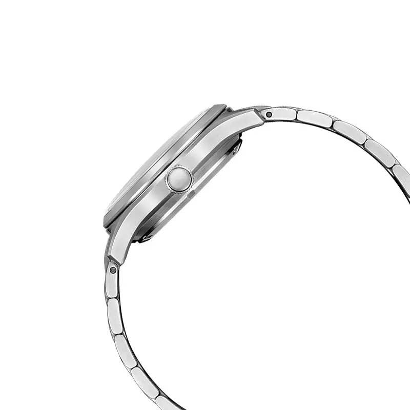 Citizen NH8391-51A Orologio Meccanico Automatico Uomo - Cassa Acciaio 40mm, Quadrante Bianco, Datario, Bracciale Acciaio