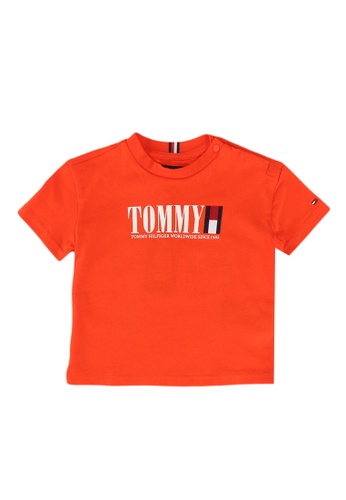 Tommy Hilfiger orange Tommy Graphic Tee - Tommy Hilfiger 94BCCKA5A9D780GS_1