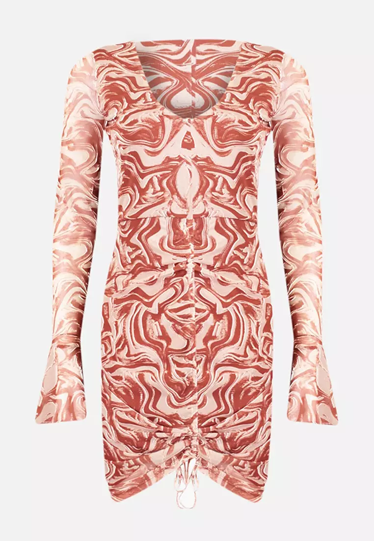 Buy Trendyol Abstract Mini Dress 2024 Online ZALORA Philippines