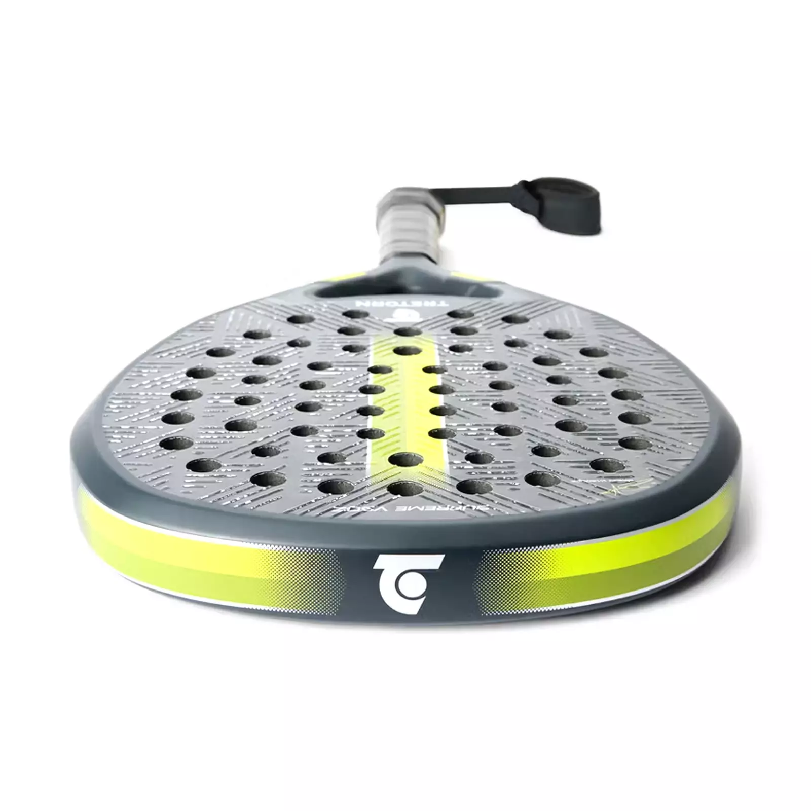 Raket Padel Tretorn Supreme VSQZ 12K 355-365g Black Yellow