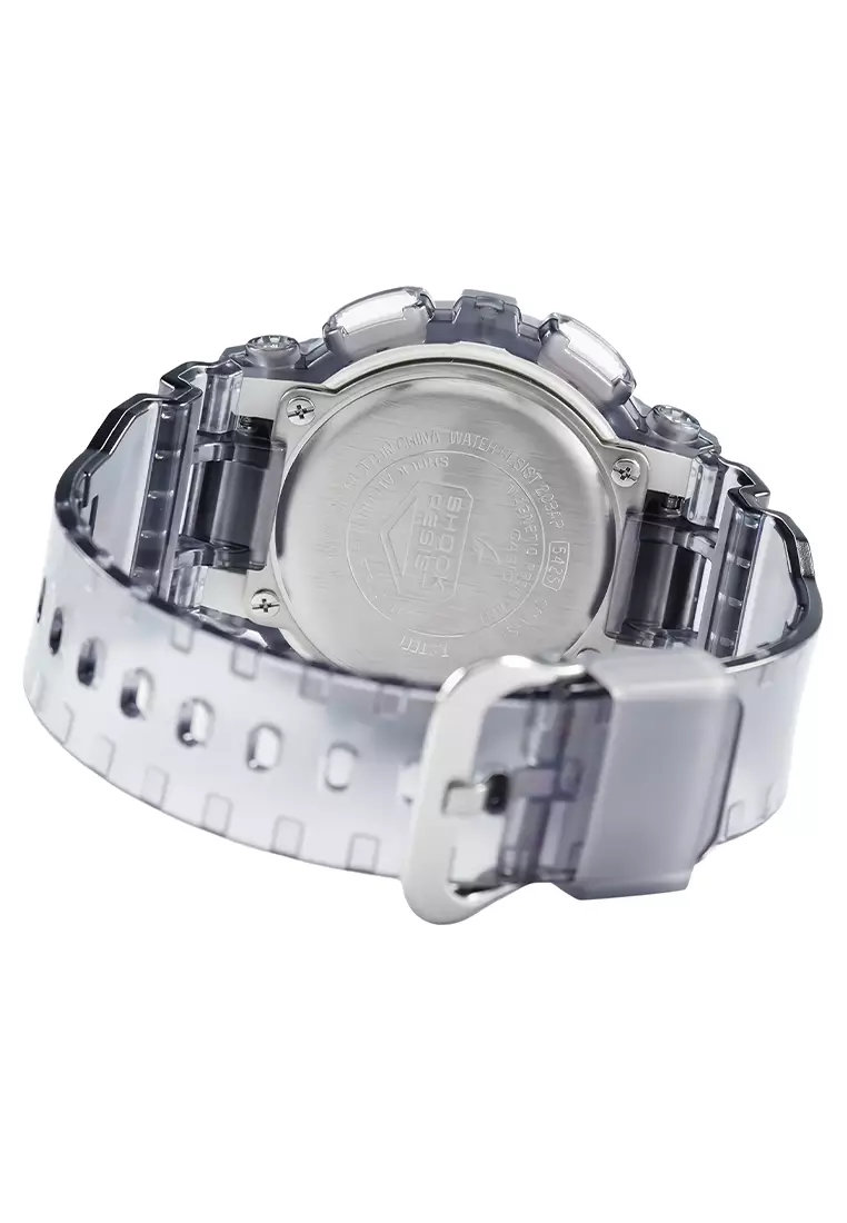 G-Shock - Jam Tangan Analog Digital Wanita - Transparent Black - Resin Strap - GMA-S110TB-8A