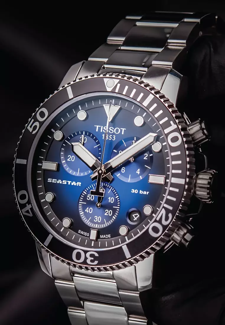 Tissot Seastar 1000 Chronograph Men's Watch - T1204171104101