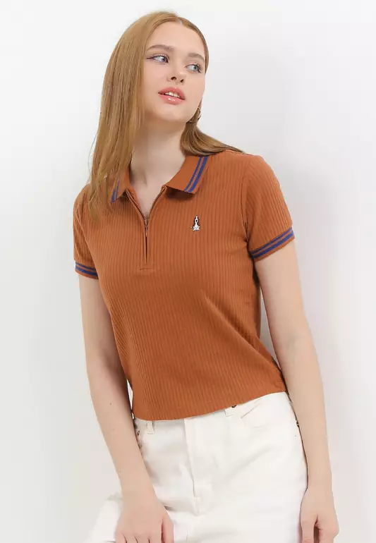 Sersi Polo Zipped Polo Shirt