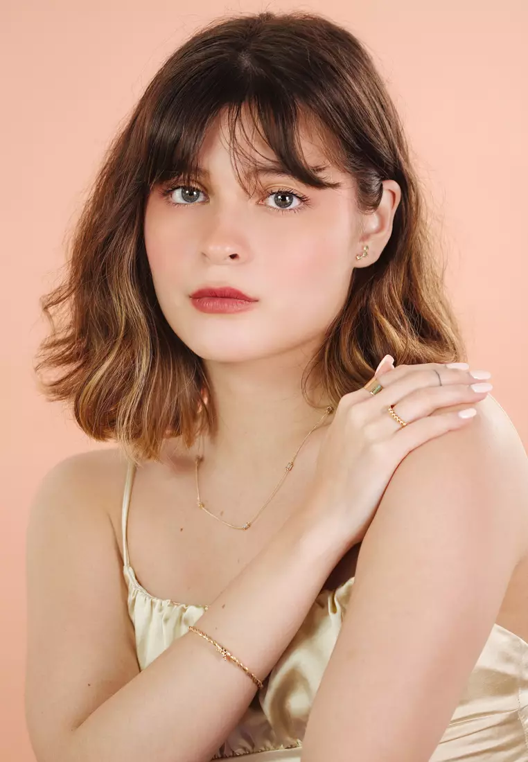  Star Cluster Studs 14k Gold