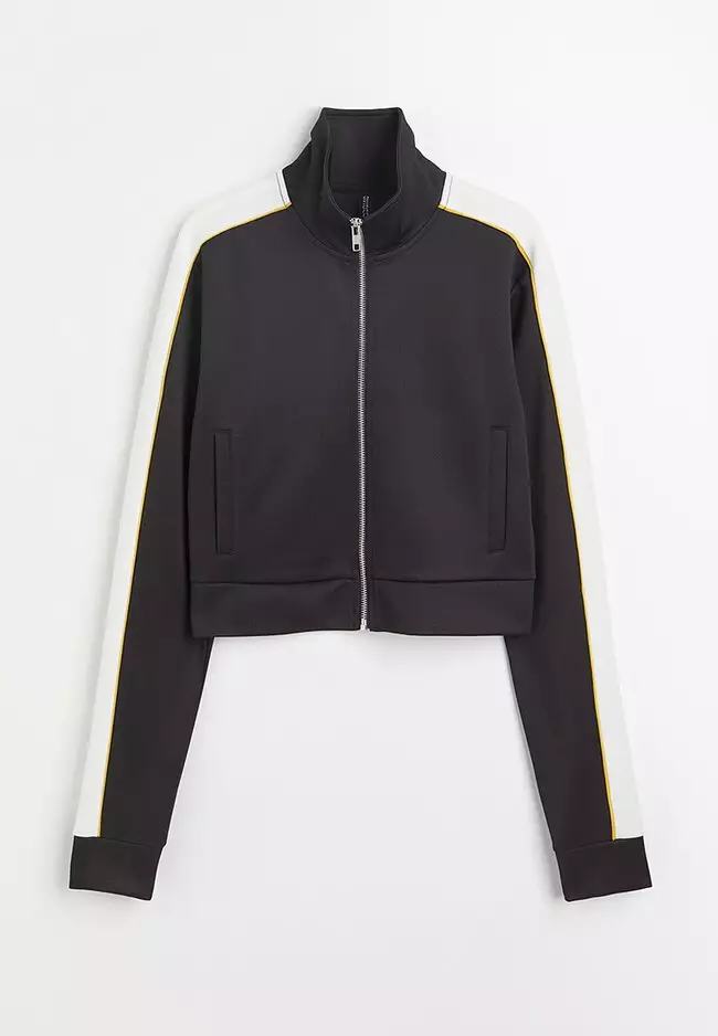 Buy H&M Cropped Track Jacket 2024 Online ZALORA Philippines