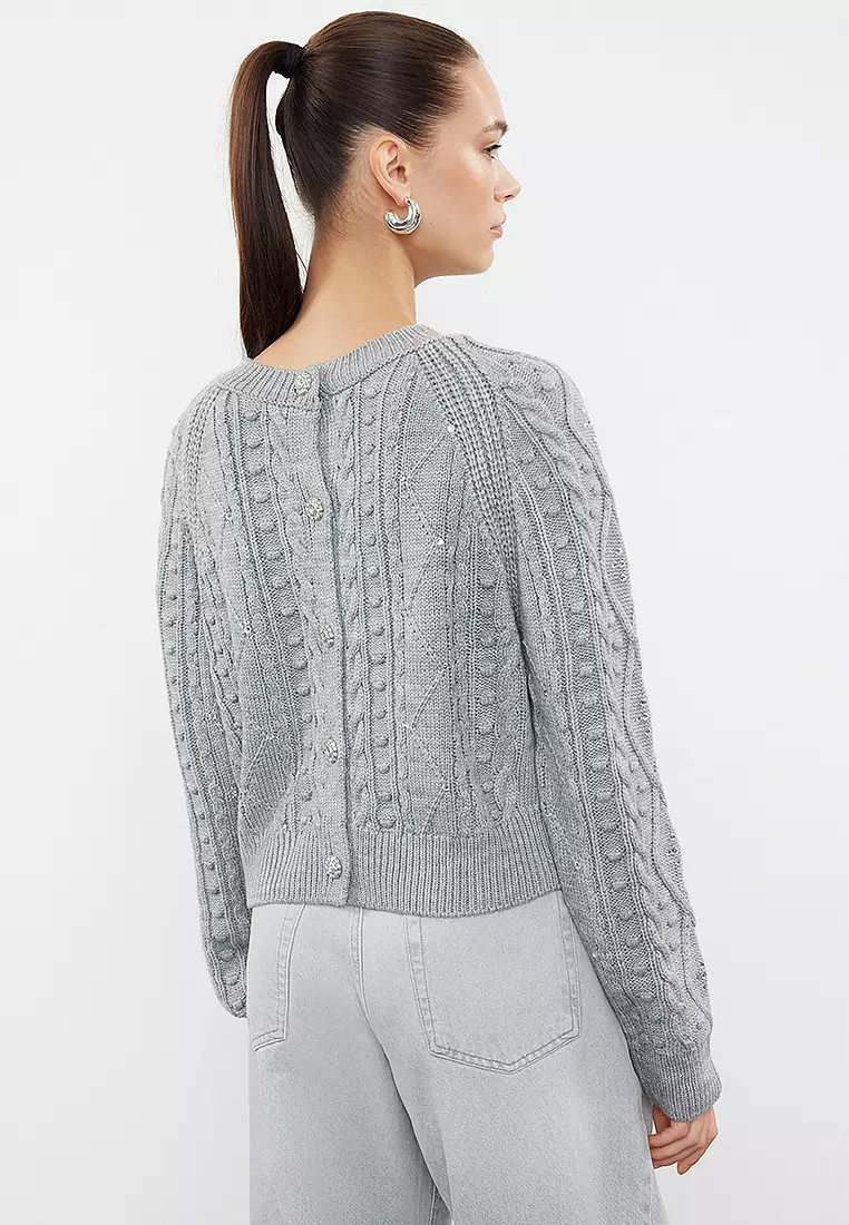 Reversible Knitwear Sweater Cardigan
