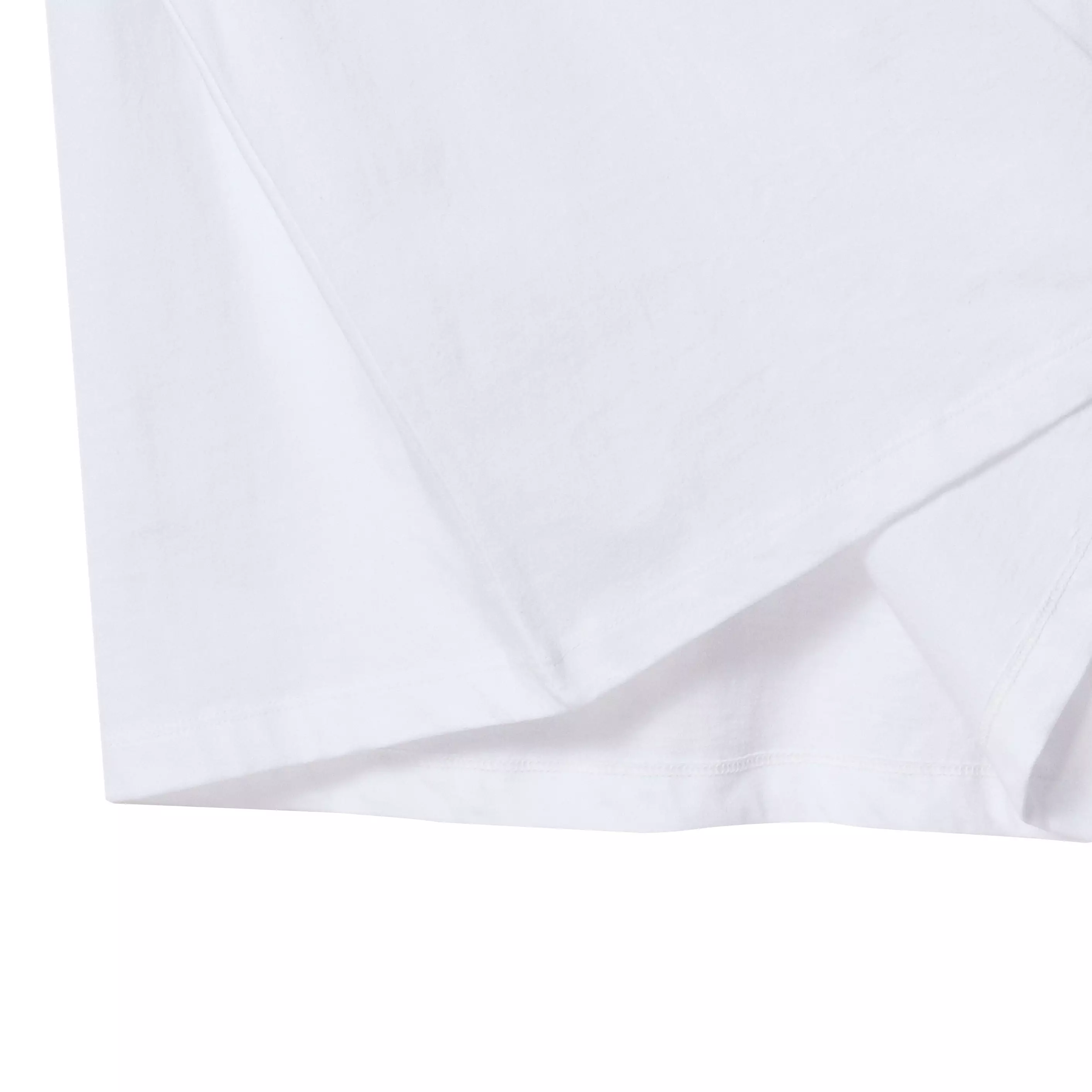 WOMAN CLOUD FONT CROP SHORT SLEEVE T-SHIRT WHITE