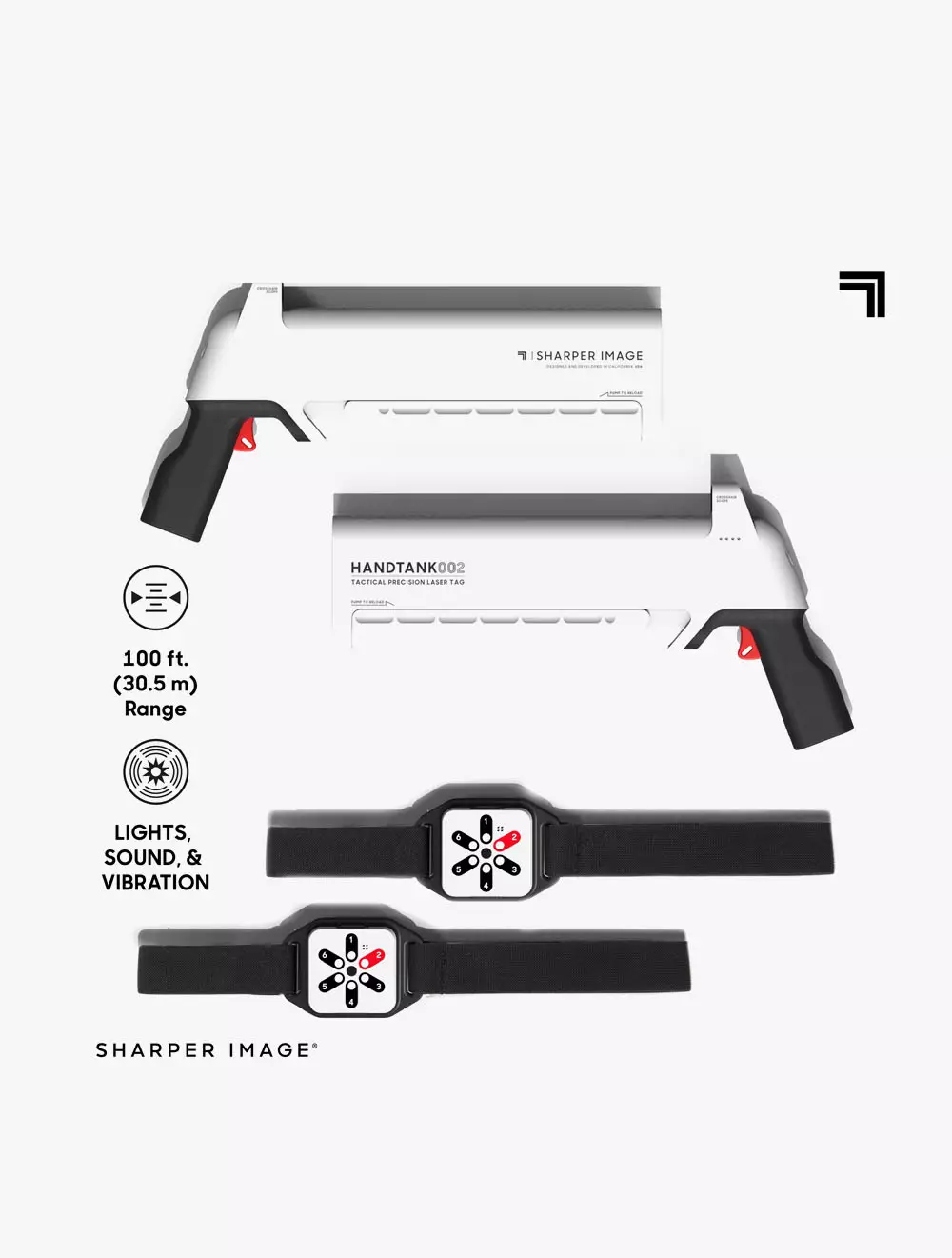 Discovery Sharper Image Toy Laser Tag Handtank Blast Pack - DCP1214006251 - Multicolor