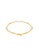HABIB gold HABIB Oro Italia 916 Yellow and White Gold Bracelet GW41340922(YW)-BI B0866ACEFE257BGS_3