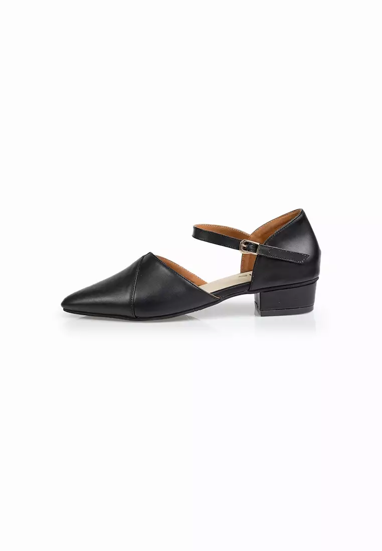 SEIS Salsa Sepatu Heels Wanita Hak 3 cm - BLACK