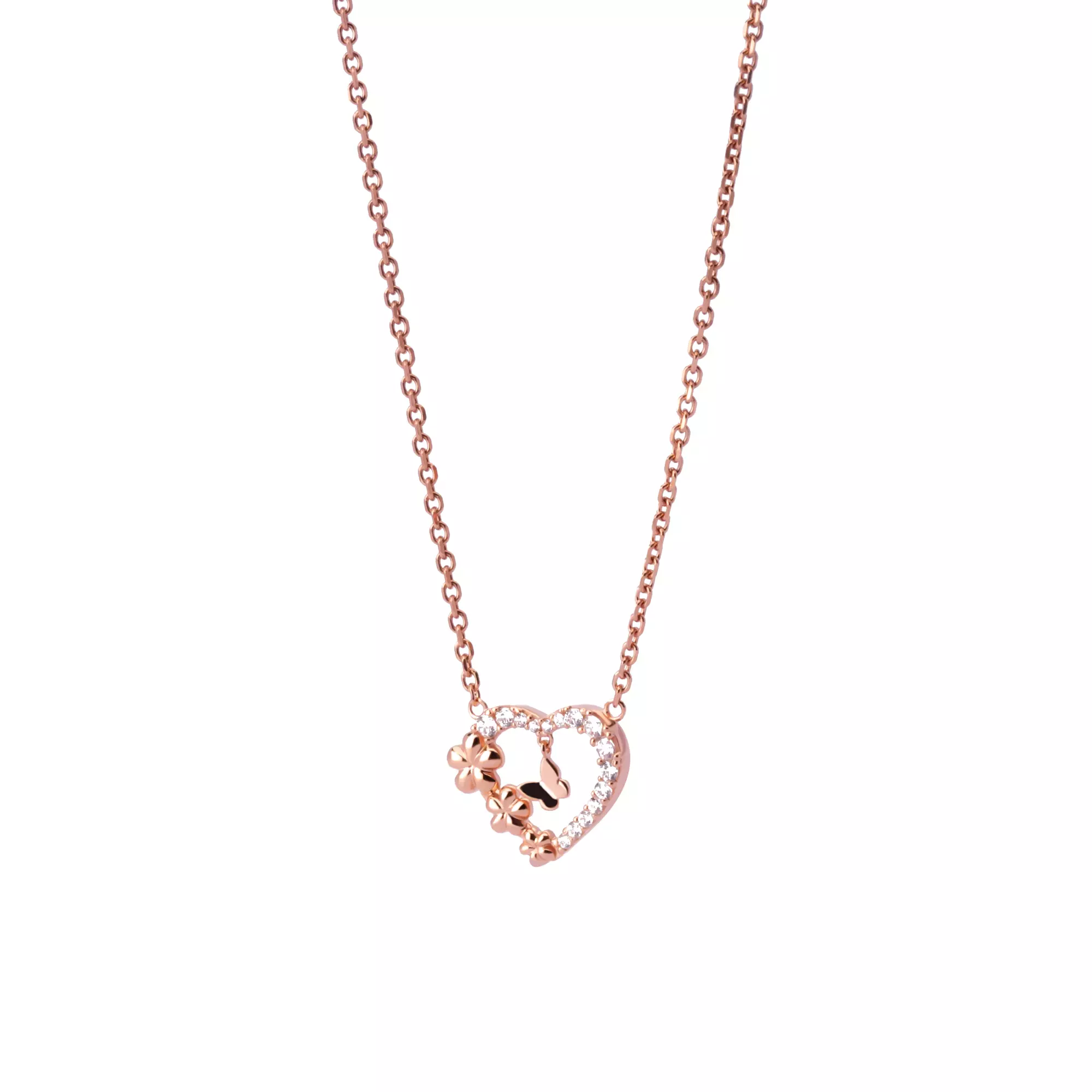 Kalung Serut Emas 7k - Clarie Gold Necklace - Treasure Collection - Juene Jewelry