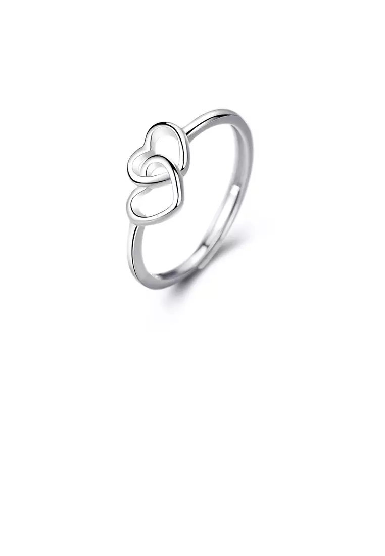 Double silver clearance ring