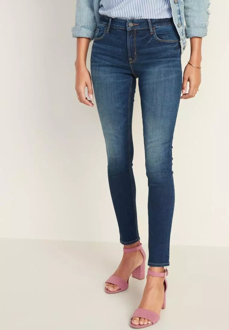 Old Navy FitsYou 3-Sizes-in-1 Extra High-Waisted Rockstar Super-Skinny  Ripped Jeans for Women