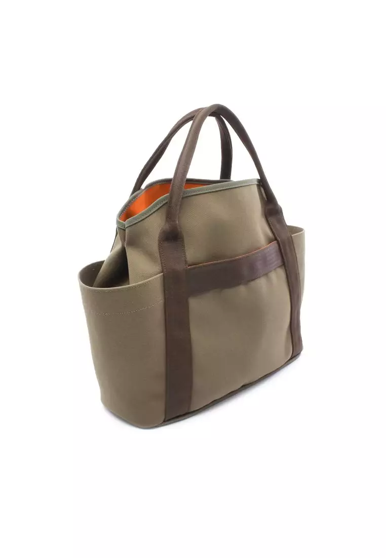 Pre-Loved Hermès Toile Sac De Pansage Grooming Bag