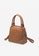 Status Anxiety brown Status Anxiety Last Mountains Leather Crossbody Bag - Tan 64708AC13AAB7AGS_3