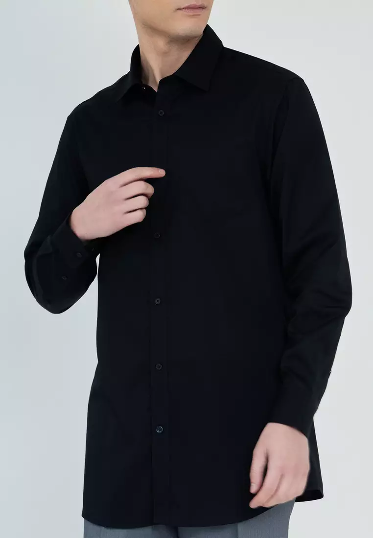 Regular Fit Textured Dress Shirt
