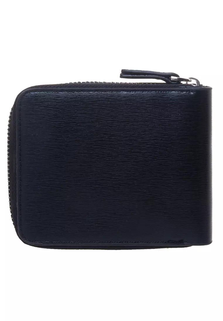 Berkly Casual Wallet Dompet Pria Model Cross Many Slot Material Leather Kulit ORIGINAL - Black