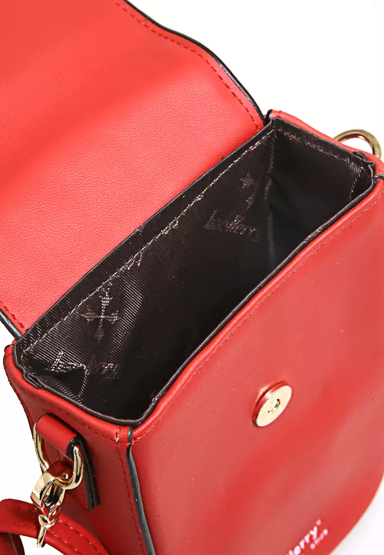 Sling Bag Wanita Tas Selempang Handphone Many Slot Material Leather ORIGINAL