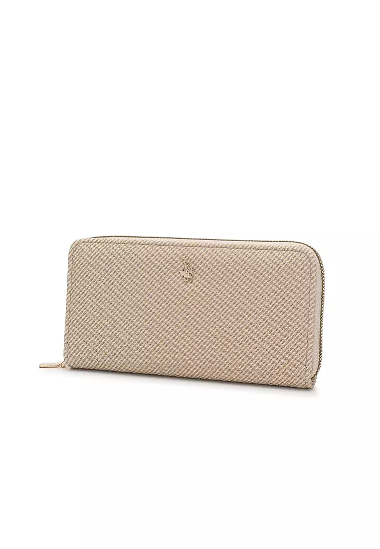 Women's Long Wallet / Purse - Creamy White