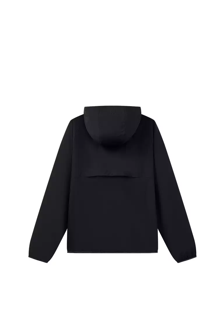 男裝 K-SWISS LOGO 連帽外套