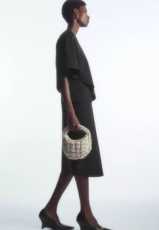 Asymmetric Jersey Dress
