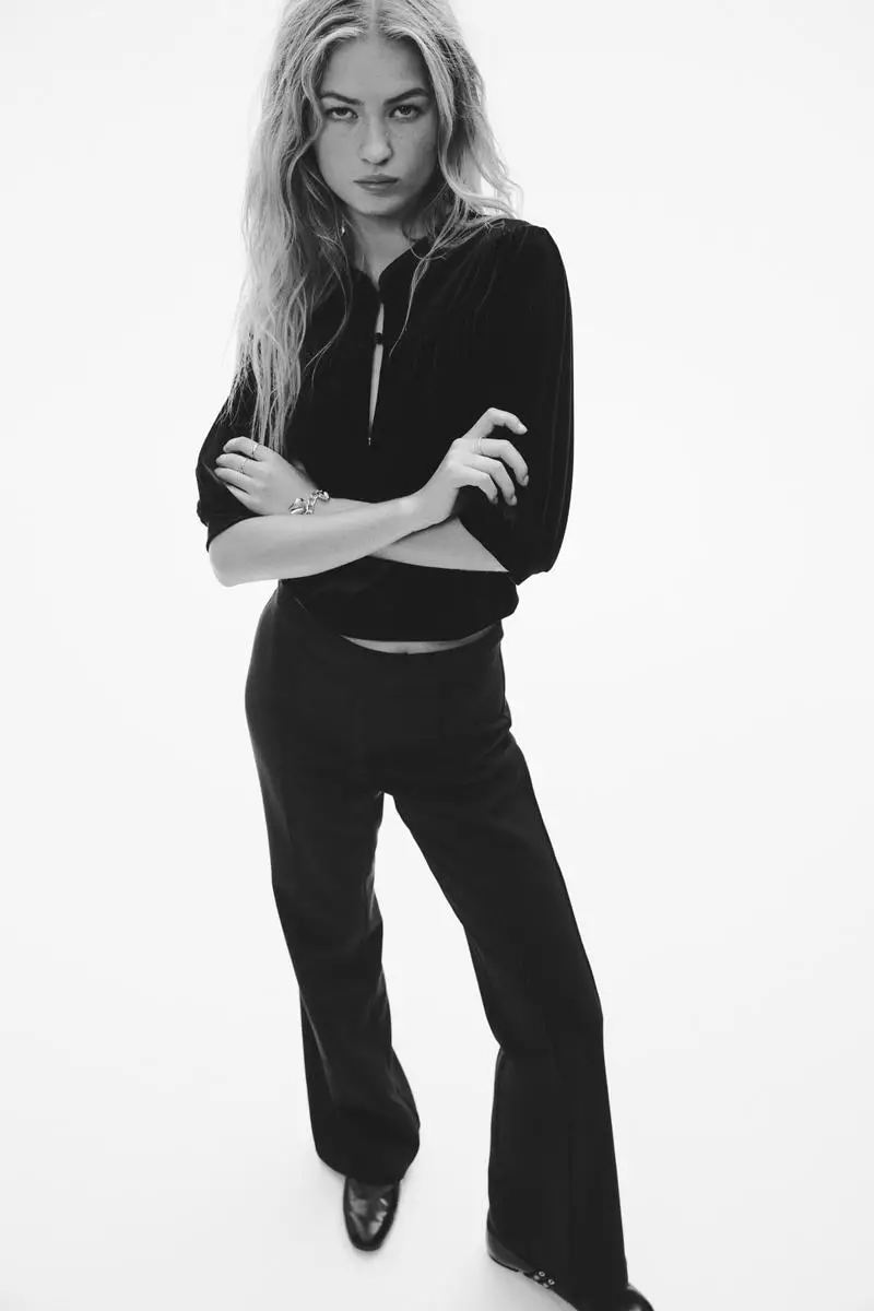 Flared trousers