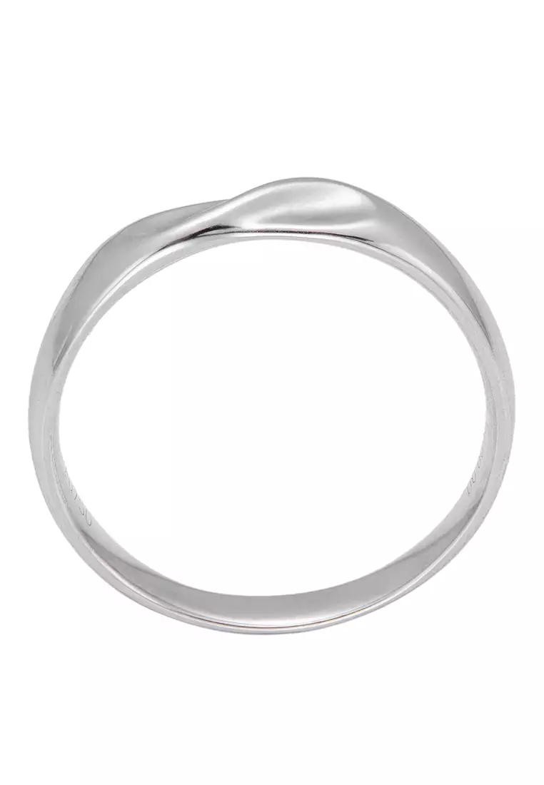 LITZ 18K White Gold  Diamond Ring  YF-YR7282